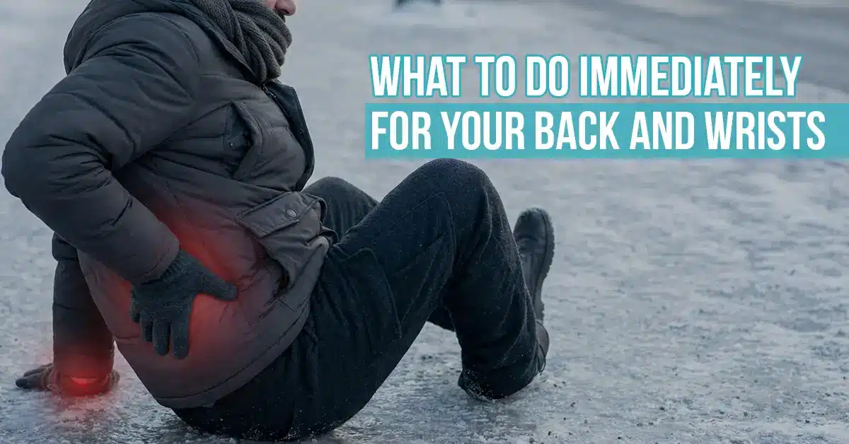 Slipped on Ice What to Do Immediately for Your Back and Wrists - physiovillage