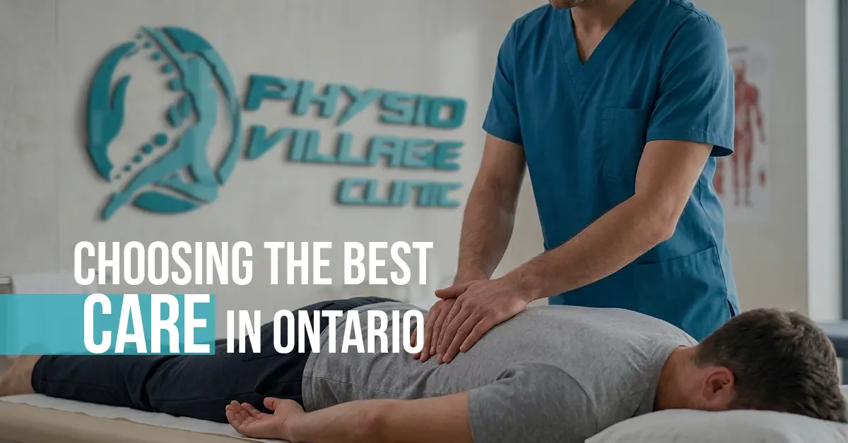 South Sherbrook Therapy vs Physio Village Choosing Your Care