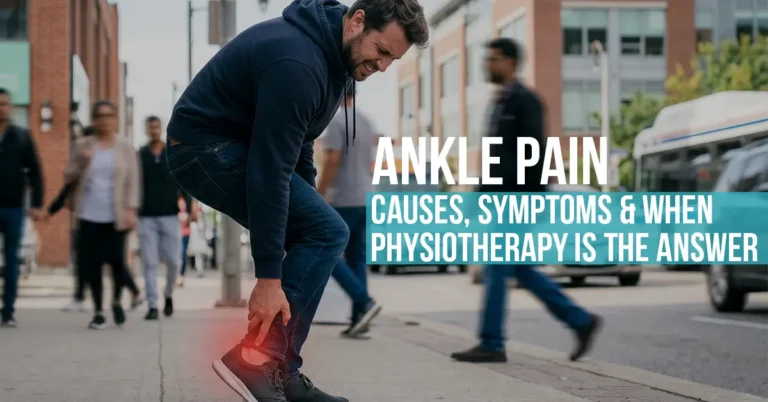 Ankle Pain Causes, Symptoms & When Physiotherapy Is the Answer