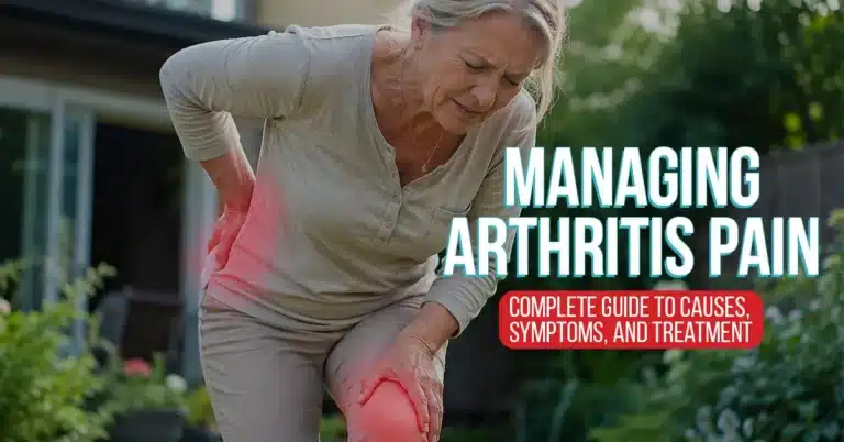 Managing Arthritis Pain Complete Guide to Causes, Symptoms, and Treatment