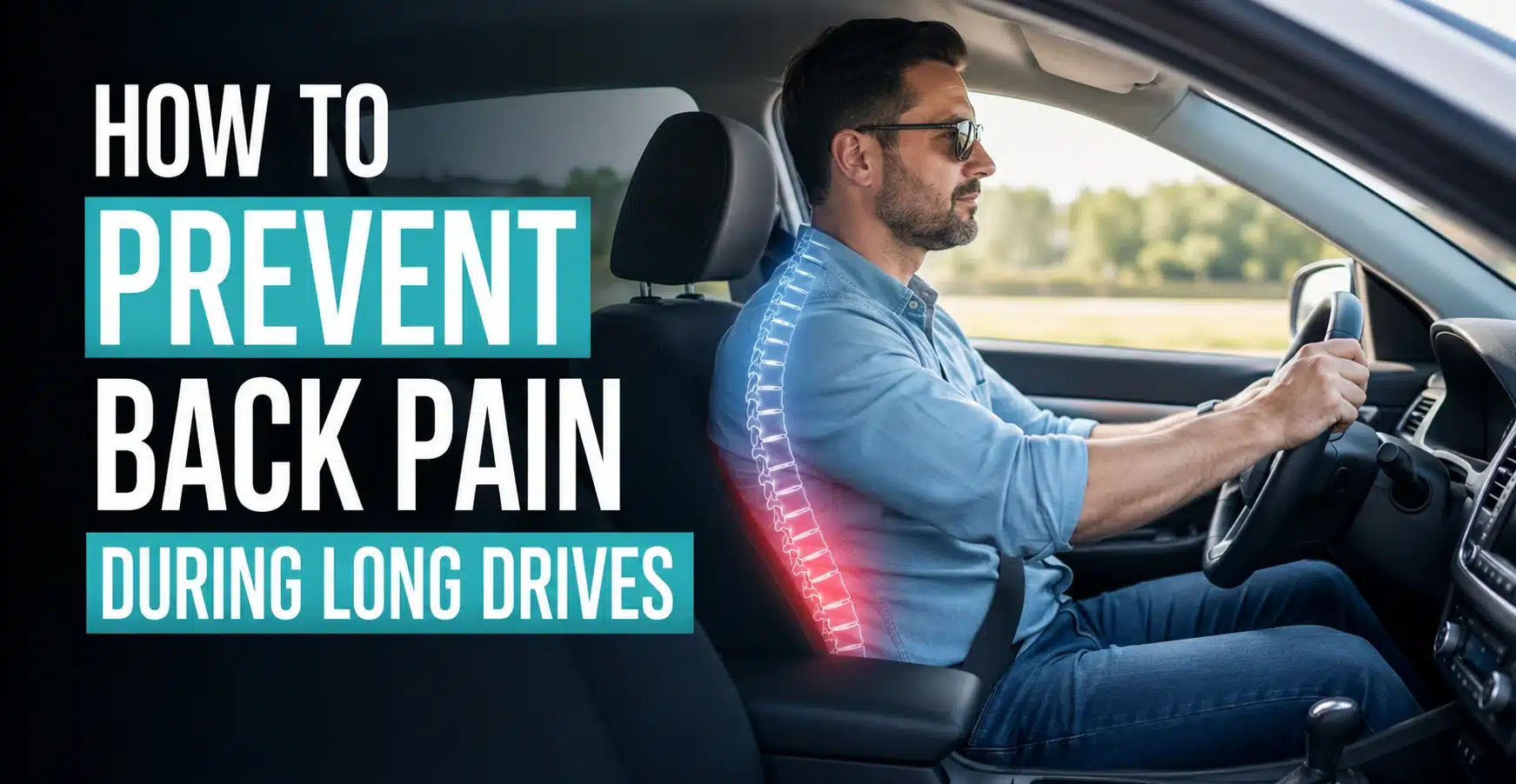 How to Prevent Back Pain During Long Drives