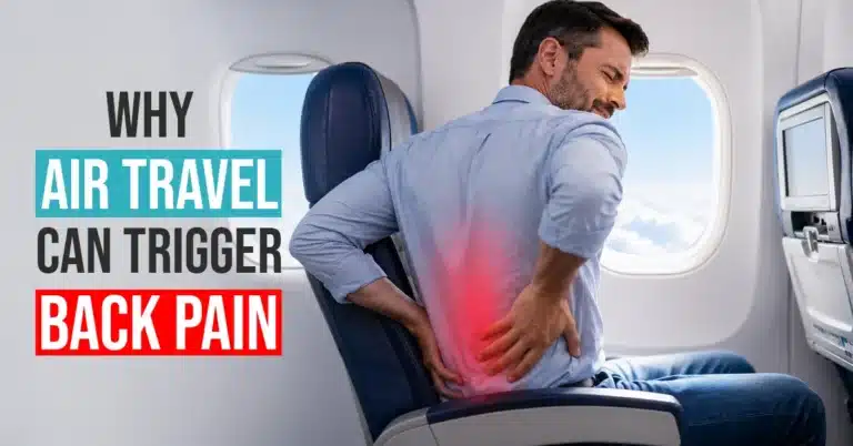 Why Air Travel Can Trigger Back Pain